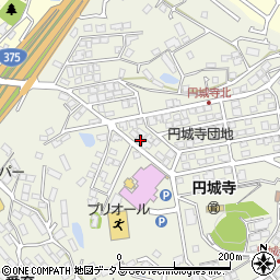 広島県東広島市西条町御薗宇6823周辺の地図