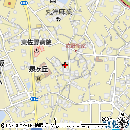 大阪府泉佐野市鶴原948-2周辺の地図