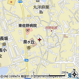大阪府泉佐野市鶴原950周辺の地図