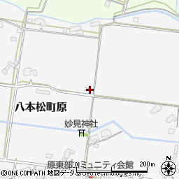 広島県東広島市八本松町原8312周辺の地図