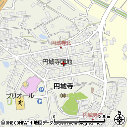 広島県東広島市西条町御薗宇6881周辺の地図