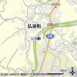 大阪府和泉市仏並町1023周辺の地図