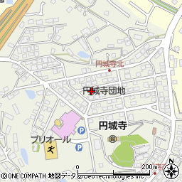 広島県東広島市西条町御薗宇6871周辺の地図