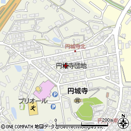 広島県東広島市西条町御薗宇6872周辺の地図
