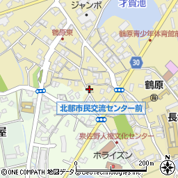 大阪府泉佐野市鶴原1440周辺の地図