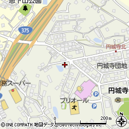 広島県東広島市西条町御薗宇6797-2周辺の地図