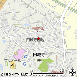 広島県東広島市西条町御薗宇6875周辺の地図