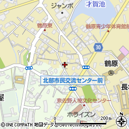 大阪府泉佐野市鶴原1440-2周辺の地図