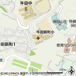 広島市立　牛田新町児童館周辺の地図