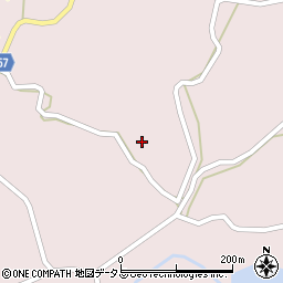 兵庫県淡路市木曽上257周辺の地図