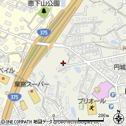 広島県東広島市西条町御薗宇6742-1周辺の地図