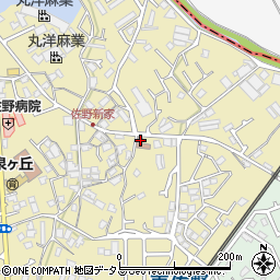 大阪府泉佐野市鶴原3105周辺の地図