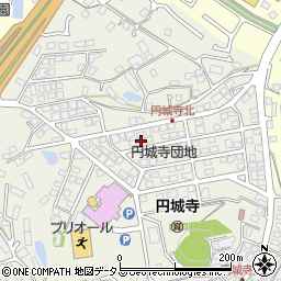 広島県東広島市西条町御薗宇6843周辺の地図