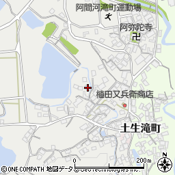 大阪府岸和田市阿間河滝町1601周辺の地図