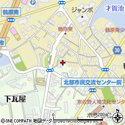 大阪府泉佐野市鶴原1446周辺の地図