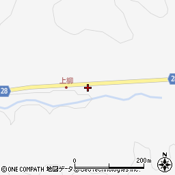奈良県吉野郡吉野町柳1637周辺の地図
