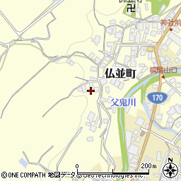 大阪府和泉市仏並町600周辺の地図