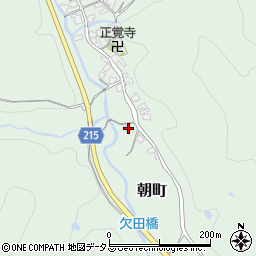 奈良県御所市朝町203周辺の地図