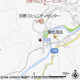 大阪府河内長野市日野863周辺の地図