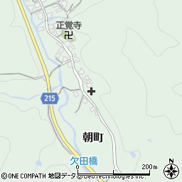 奈良県御所市朝町197周辺の地図