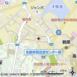 大阪府泉佐野市鶴原1100周辺の地図