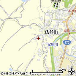 大阪府和泉市仏並町665周辺の地図