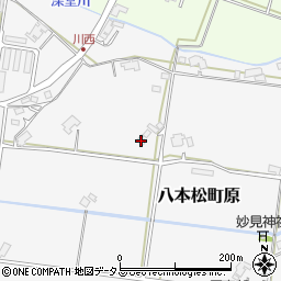 広島県東広島市八本松町原8422周辺の地図