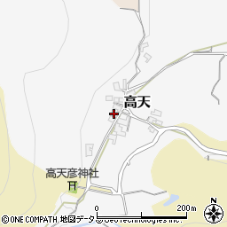 奈良県御所市高天282周辺の地図