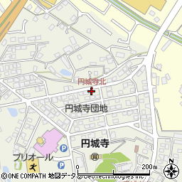 広島県東広島市西条町御薗宇6839周辺の地図