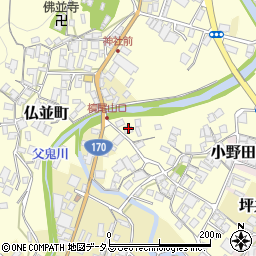 大阪府和泉市仏並町741周辺の地図