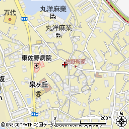 大阪府泉佐野市鶴原955周辺の地図