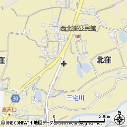 奈良県御所市北窪71周辺の地図