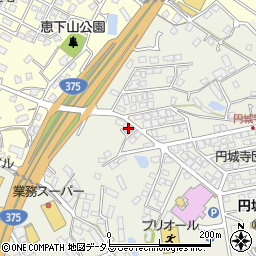 広島県東広島市西条町御薗宇6741周辺の地図