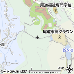 広島県尾道市久保町107周辺の地図