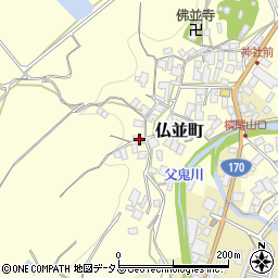 大阪府和泉市仏並町666周辺の地図