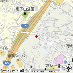 広島県東広島市西条町御薗宇6668-2周辺の地図