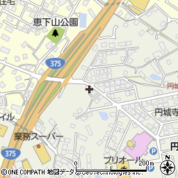 広島県東広島市西条町御薗宇6670周辺の地図