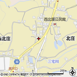 奈良県御所市西北窪179-1周辺の地図
