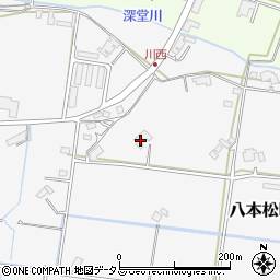 広島県東広島市八本松町原8390周辺の地図