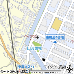 アマノ本社ビル周辺の地図