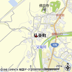 大阪府和泉市仏並町728周辺の地図