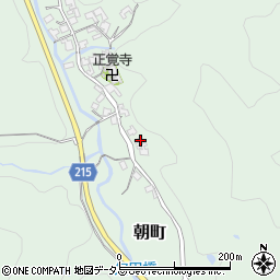 奈良県御所市朝町243周辺の地図