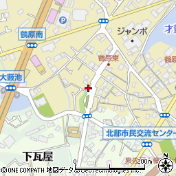 大阪府泉佐野市鶴原1483周辺の地図
