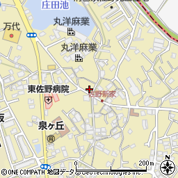 大阪府泉佐野市鶴原956周辺の地図