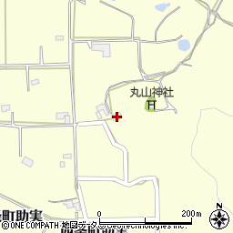 広島県東広島市西条町助実453周辺の地図