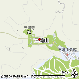 広島県広島市西区三滝山周辺の地図