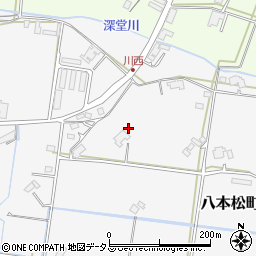 広島県東広島市八本松町原8393周辺の地図
