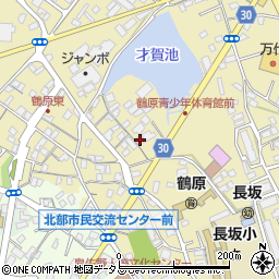 大阪府泉佐野市鶴原1113周辺の地図