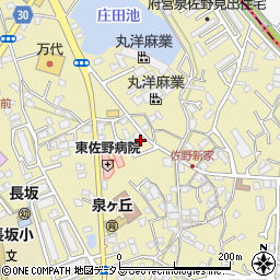 大阪府泉佐野市鶴原958周辺の地図