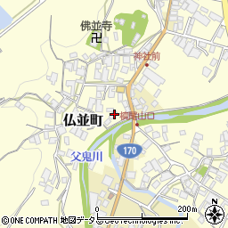 大阪府和泉市仏並町735周辺の地図